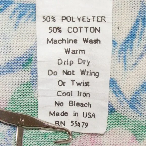 VINTAGE Skater MIni Dress, S, Multicolor Floral, Short sleeves, Square neck - Picture 13 of 13